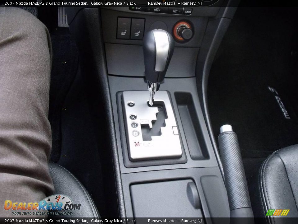 2007 Mazda MAZDA3 s Grand Touring Sedan Galaxy Gray Mica / Black Photo #18