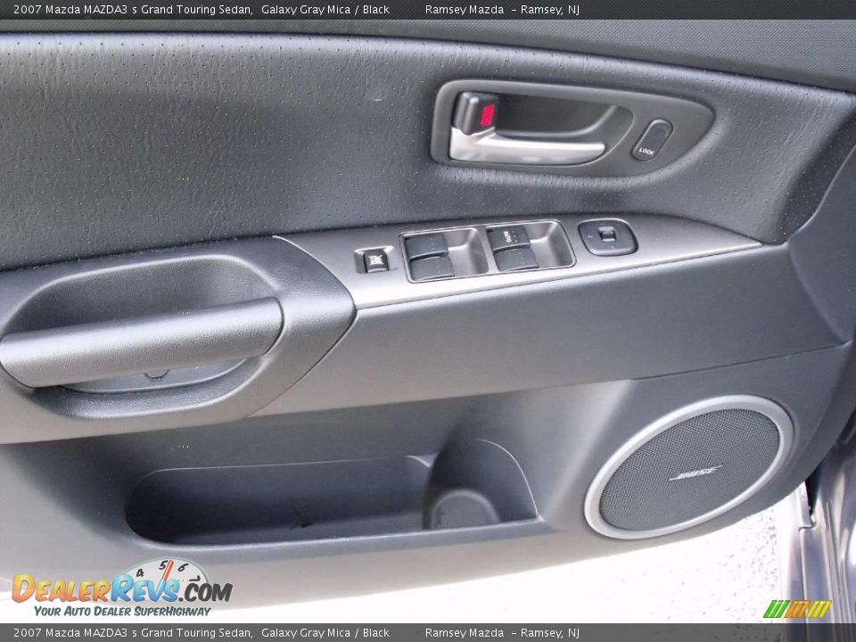 2007 Mazda MAZDA3 s Grand Touring Sedan Galaxy Gray Mica / Black Photo #19