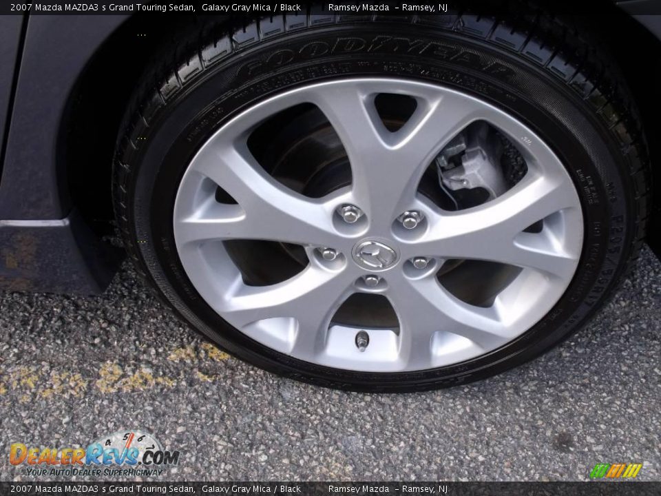 2007 Mazda MAZDA3 s Grand Touring Sedan Galaxy Gray Mica / Black Photo #20