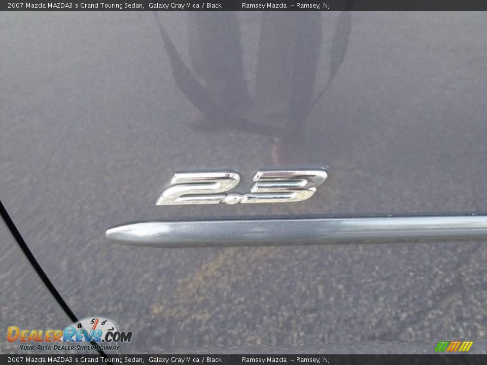 2007 Mazda MAZDA3 s Grand Touring Sedan Galaxy Gray Mica / Black Photo #21
