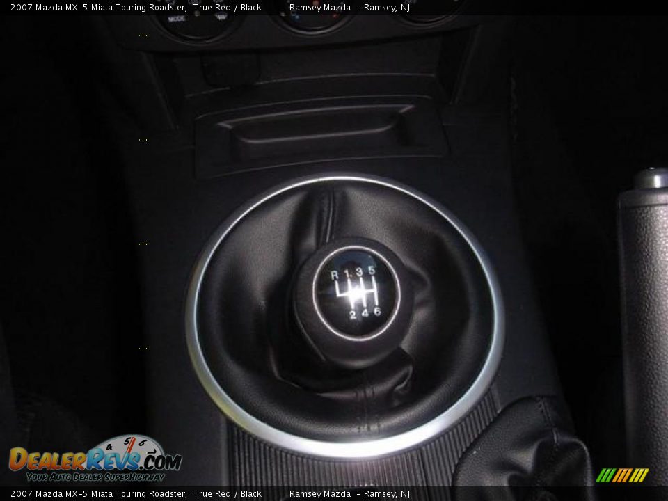 2007 Mazda MX-5 Miata Touring Roadster True Red / Black Photo #16