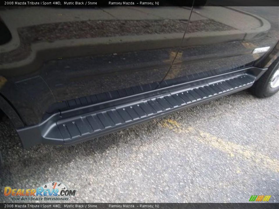 2008 Mazda Tribute i Sport 4WD Mystic Black / Stone Photo #8