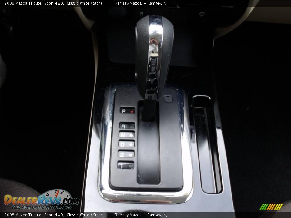 2008 Mazda Tribute i Sport 4WD Classic White / Stone Photo #32