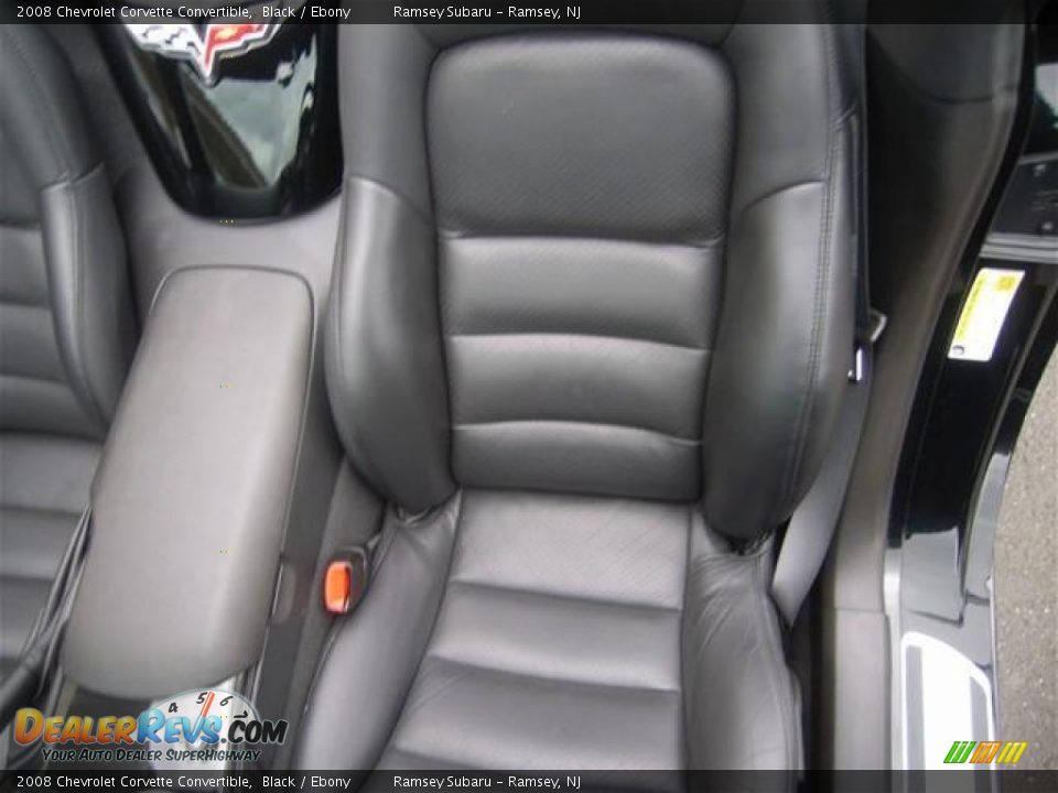 2008 Chevrolet Corvette Convertible Black / Ebony Photo #14