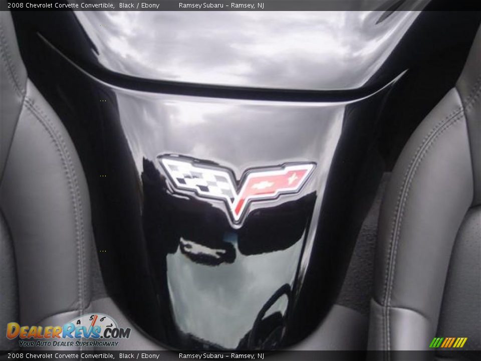 2008 Chevrolet Corvette Convertible Black / Ebony Photo #16