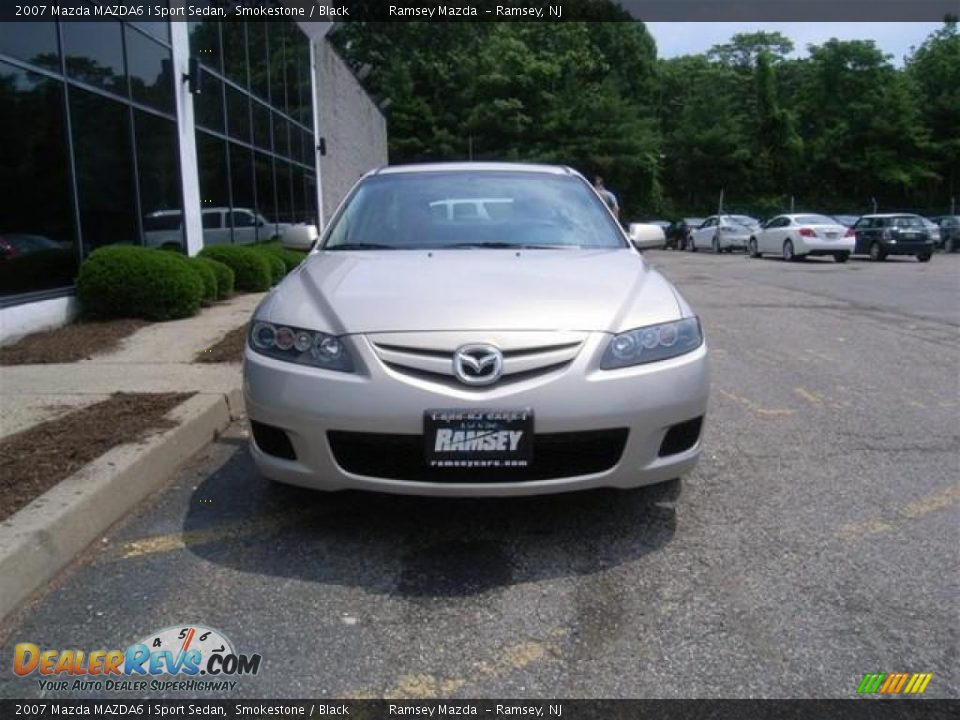 2007 Mazda MAZDA6 i Sport Sedan Smokestone / Black Photo #2