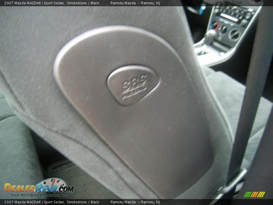 2007 Mazda MAZDA6 i Sport Sedan Smokestone / Black Photo #10