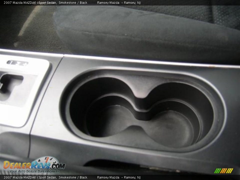 2007 Mazda MAZDA6 i Sport Sedan Smokestone / Black Photo #19