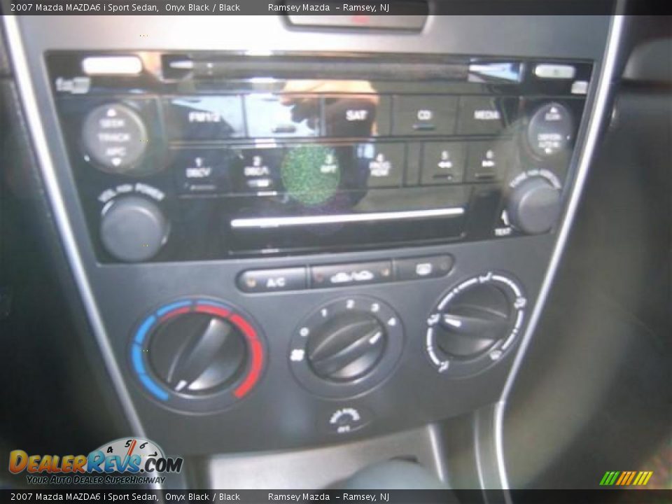 2007 Mazda MAZDA6 i Sport Sedan Onyx Black / Black Photo #15