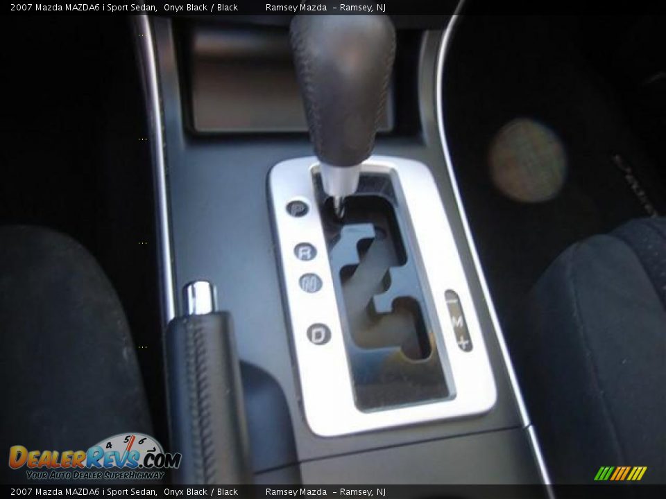 2007 Mazda MAZDA6 i Sport Sedan Onyx Black / Black Photo #18