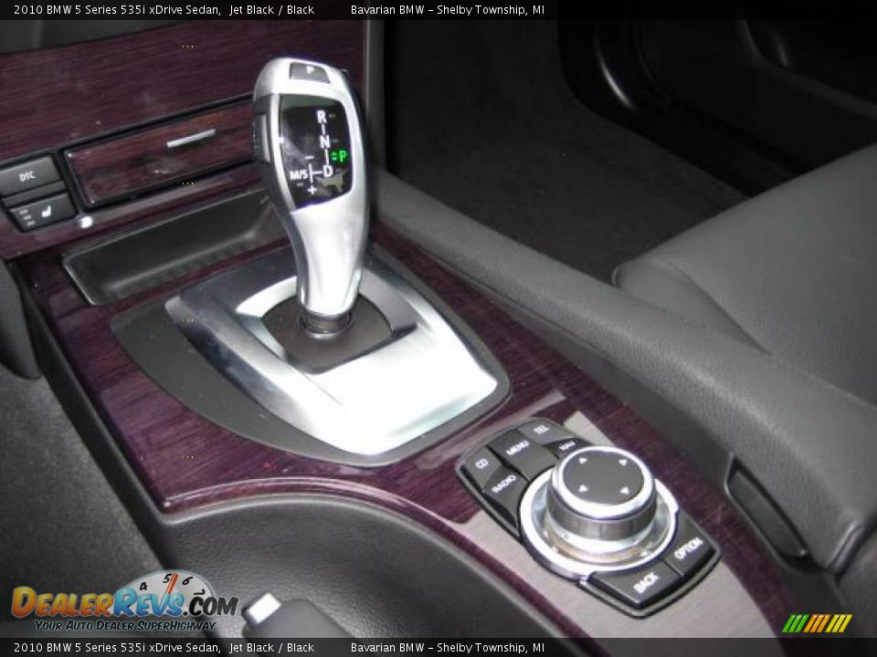 2010 BMW 5 Series 535i xDrive Sedan Jet Black / Black Photo #16