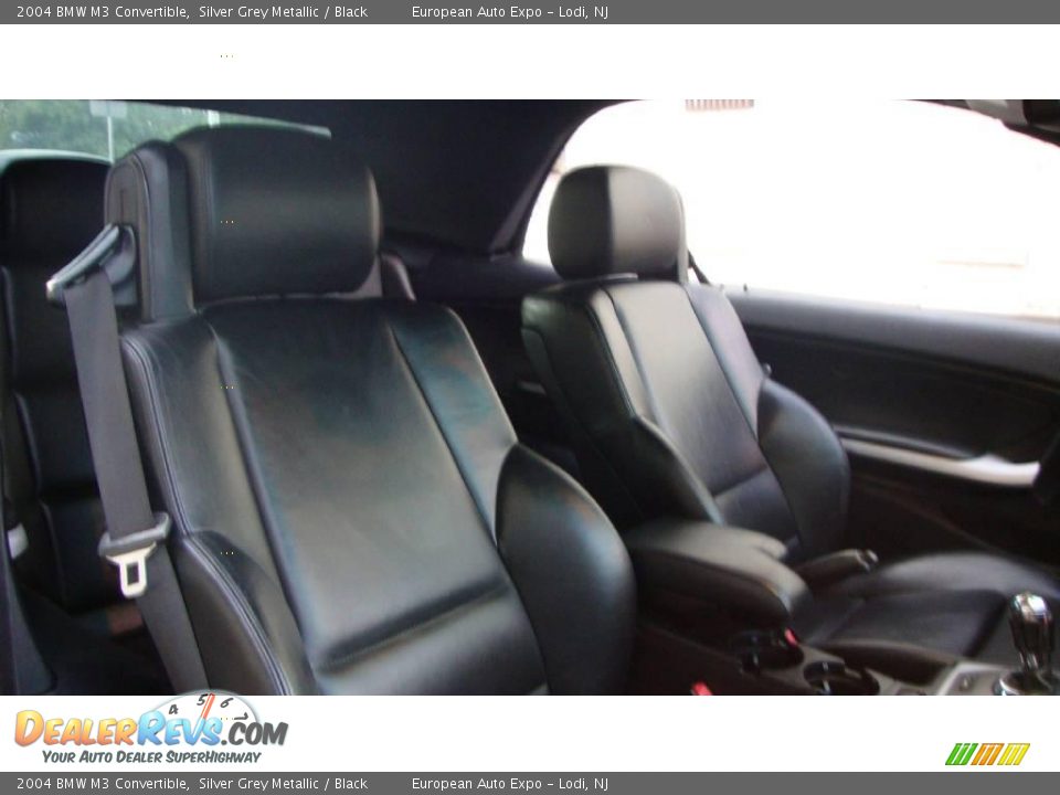 2004 BMW M3 Convertible Silver Grey Metallic / Black Photo #12