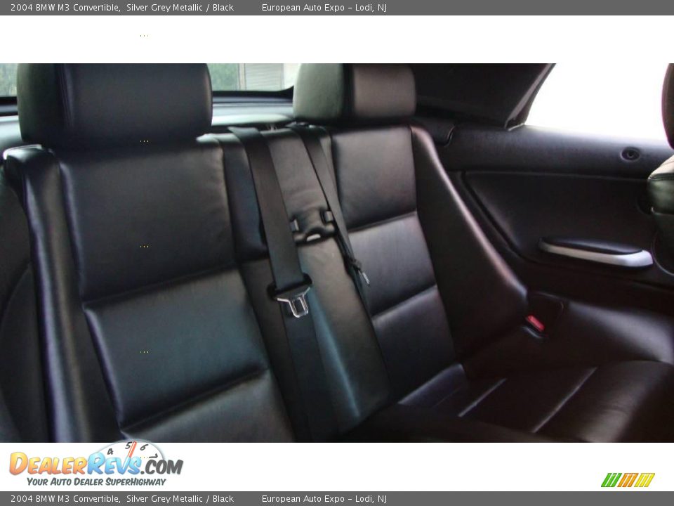 2004 BMW M3 Convertible Silver Grey Metallic / Black Photo #13