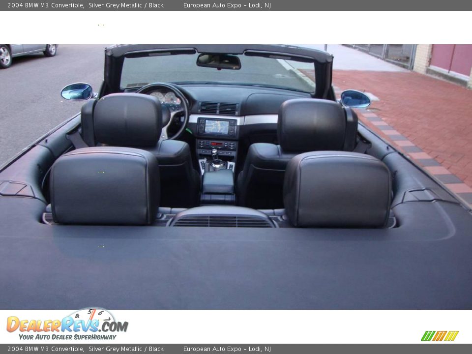 2004 BMW M3 Convertible Silver Grey Metallic / Black Photo #18