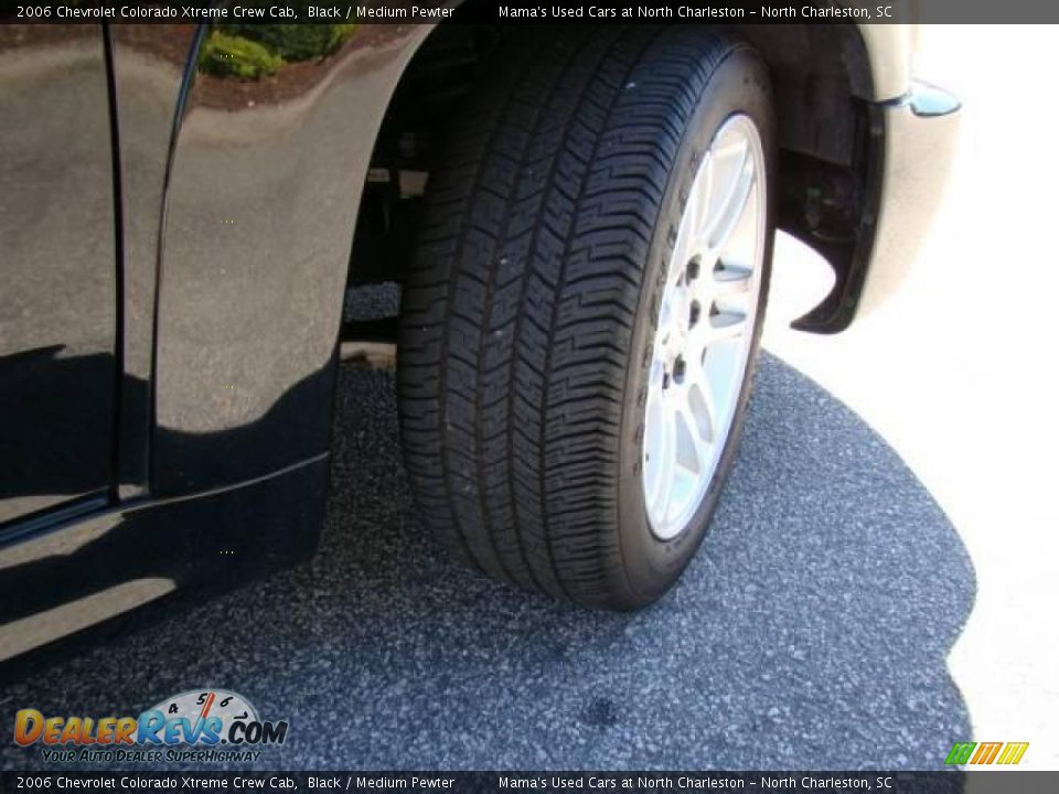 2006 Chevrolet Colorado Xtreme Crew Cab Black / Medium Pewter Photo #20