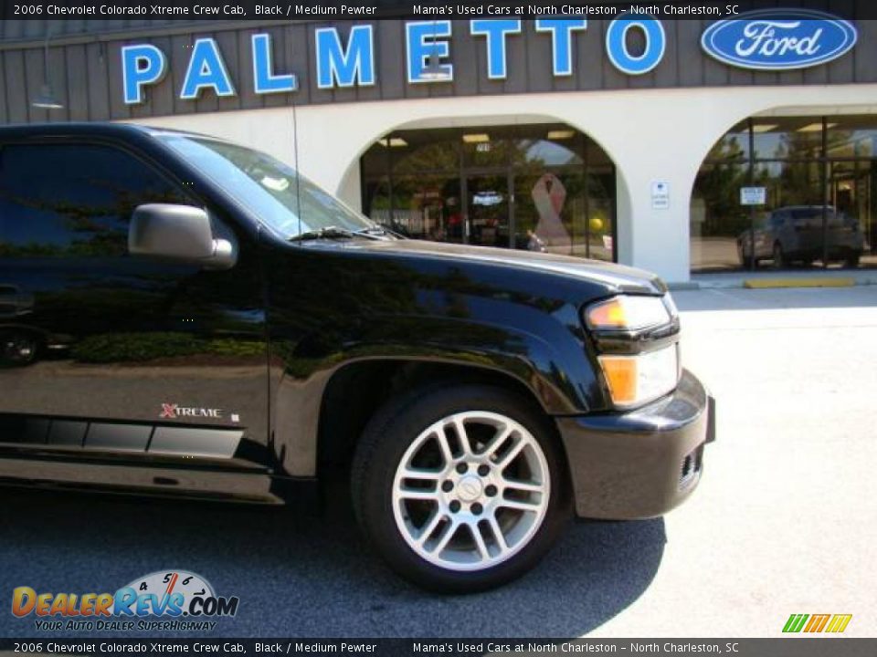 2006 Chevrolet Colorado Xtreme Crew Cab Black / Medium Pewter Photo #21