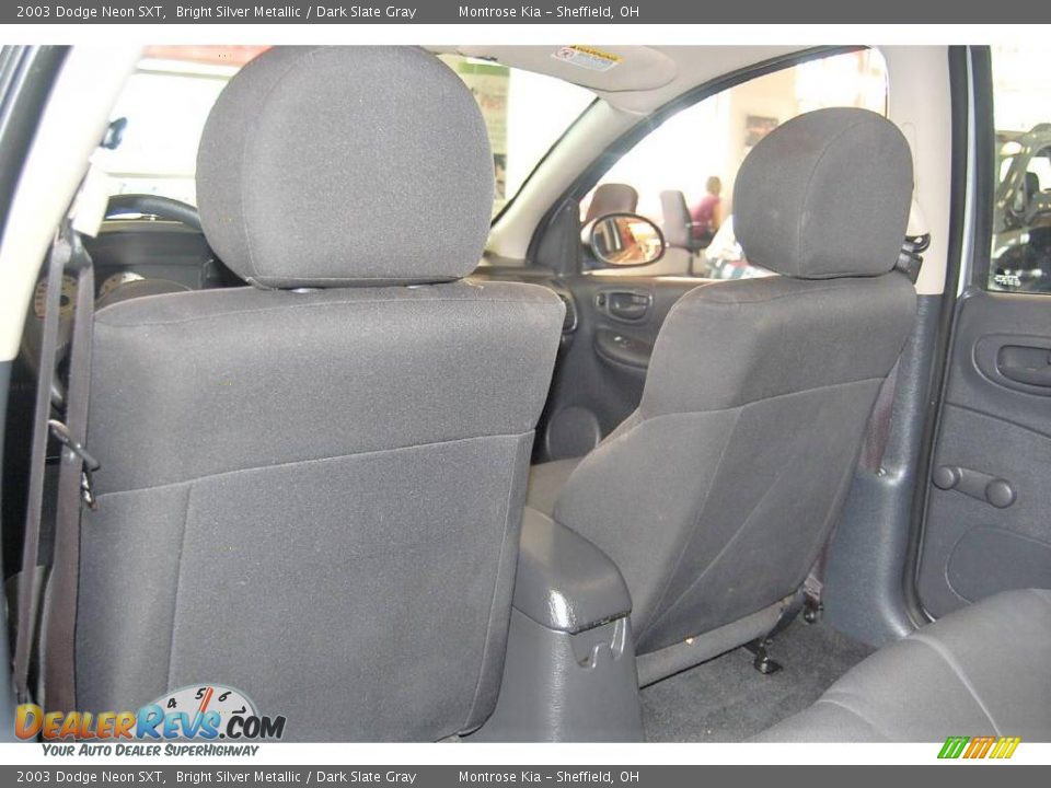2003 Dodge Neon SXT Bright Silver Metallic / Dark Slate Gray Photo #15
