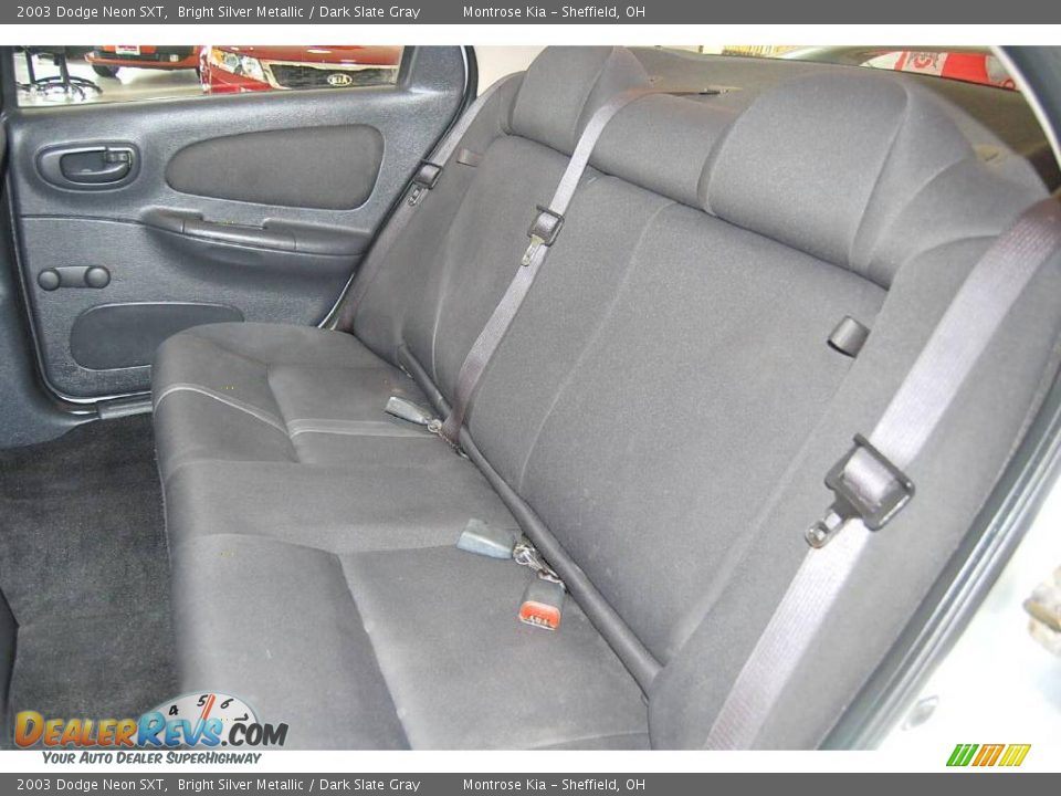 2003 Dodge Neon SXT Bright Silver Metallic / Dark Slate Gray Photo #16