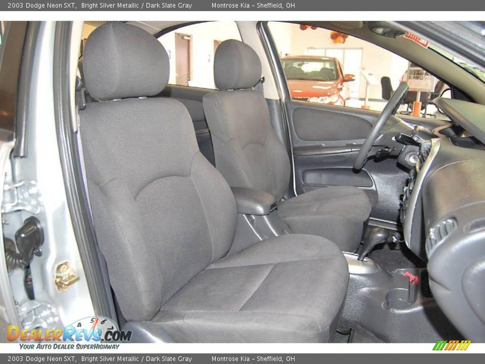 2003 Dodge Neon SXT Bright Silver Metallic / Dark Slate Gray Photo #19