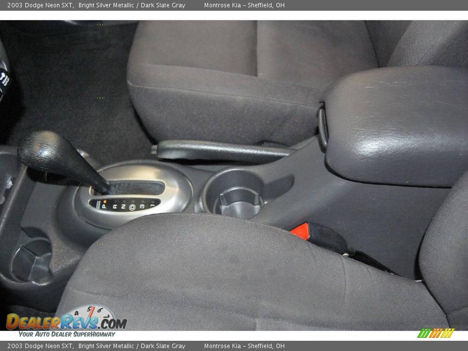 2003 Dodge Neon SXT Bright Silver Metallic / Dark Slate Gray Photo #31