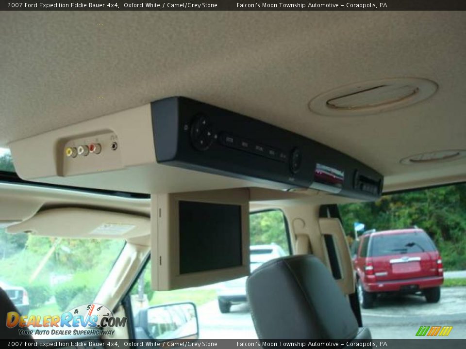 2007 Ford Expedition Eddie Bauer 4x4 Oxford White / Camel/Grey Stone Photo #10