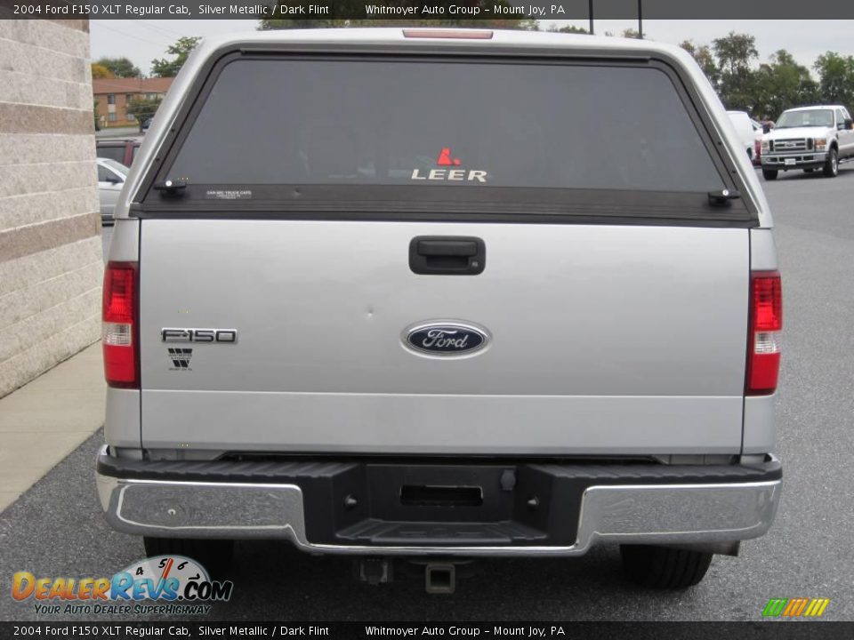 2004 Ford F150 XLT Regular Cab Silver Metallic / Dark Flint Photo #7
