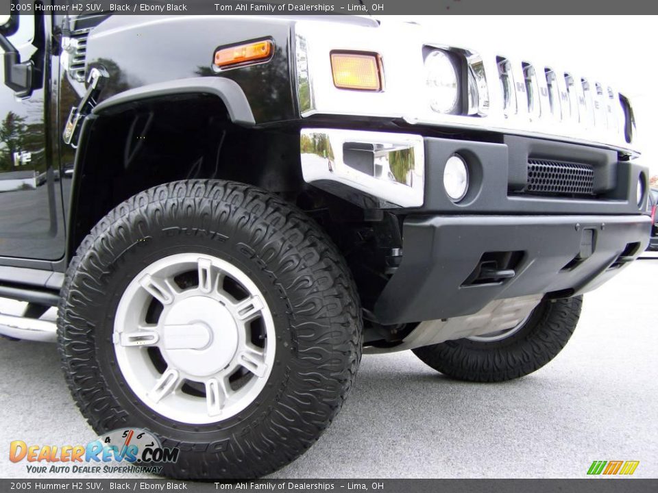 2005 Hummer H2 SUV Black / Ebony Black Photo #2