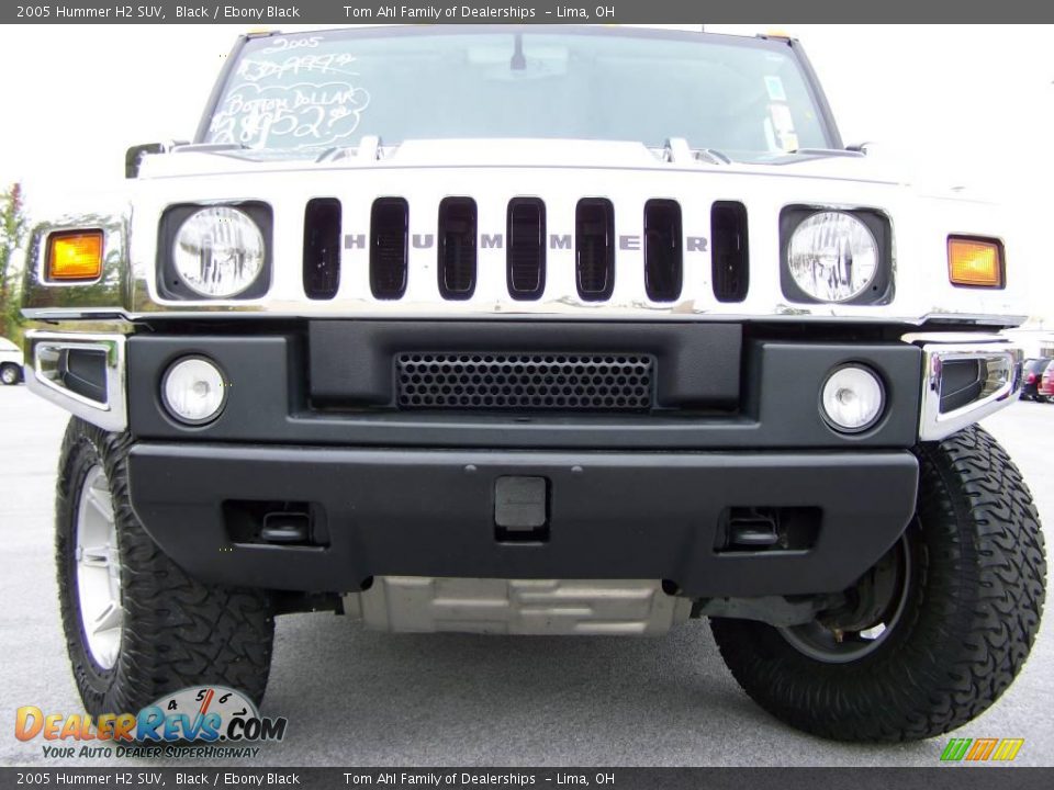 2005 Hummer H2 SUV Black / Ebony Black Photo #3