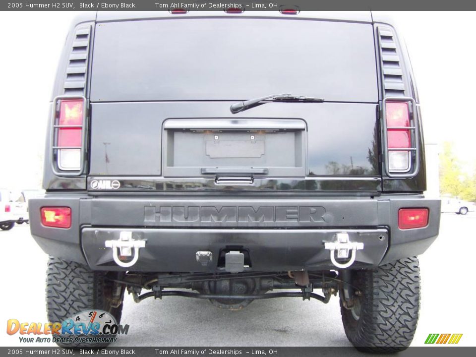 2005 Hummer H2 SUV Black / Ebony Black Photo #5