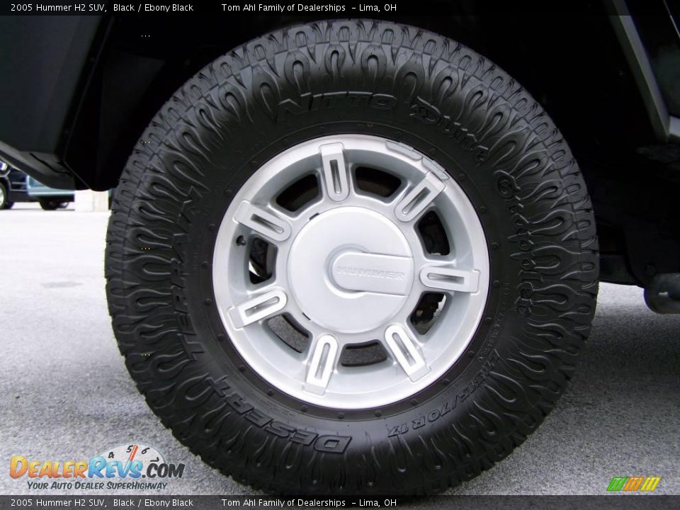 2005 Hummer H2 SUV Black / Ebony Black Photo #7