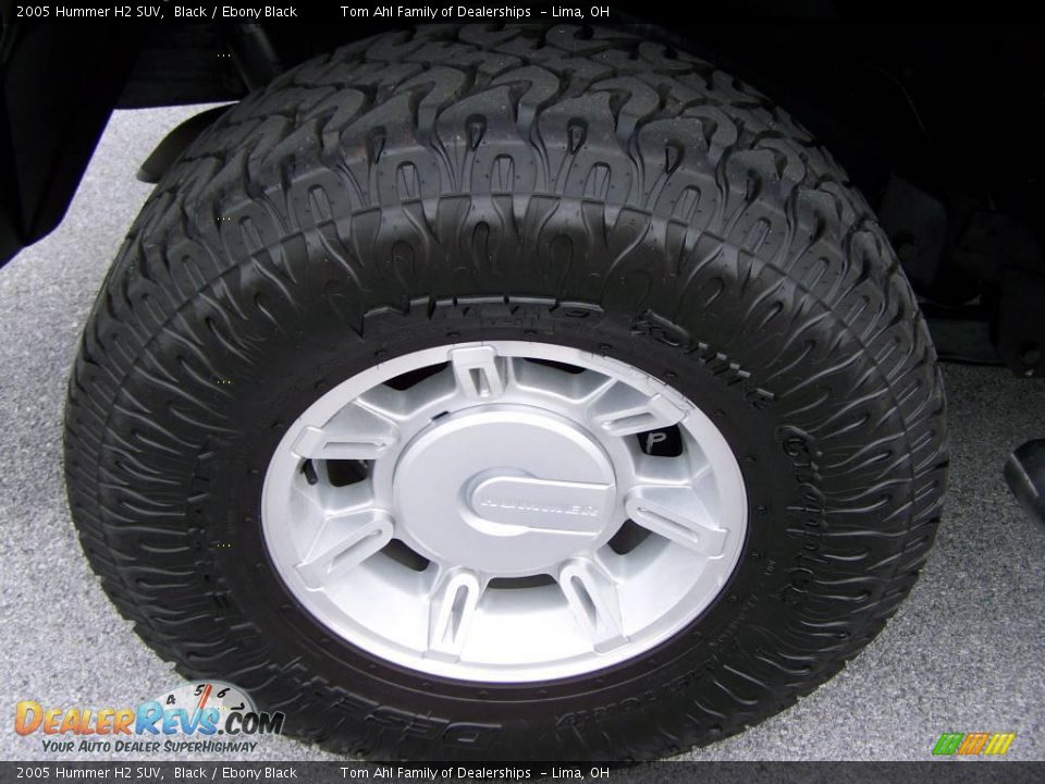 2005 Hummer H2 SUV Black / Ebony Black Photo #8