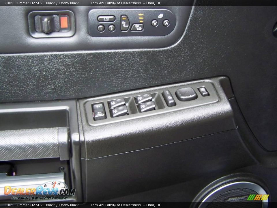2005 Hummer H2 SUV Black / Ebony Black Photo #10