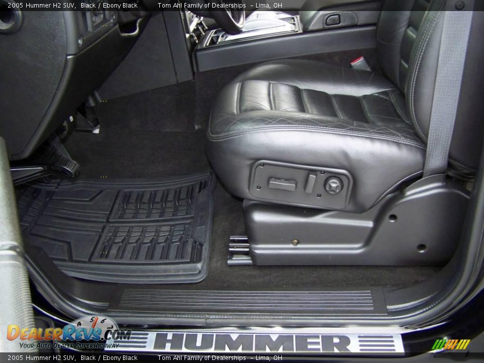2005 Hummer H2 SUV Black / Ebony Black Photo #11
