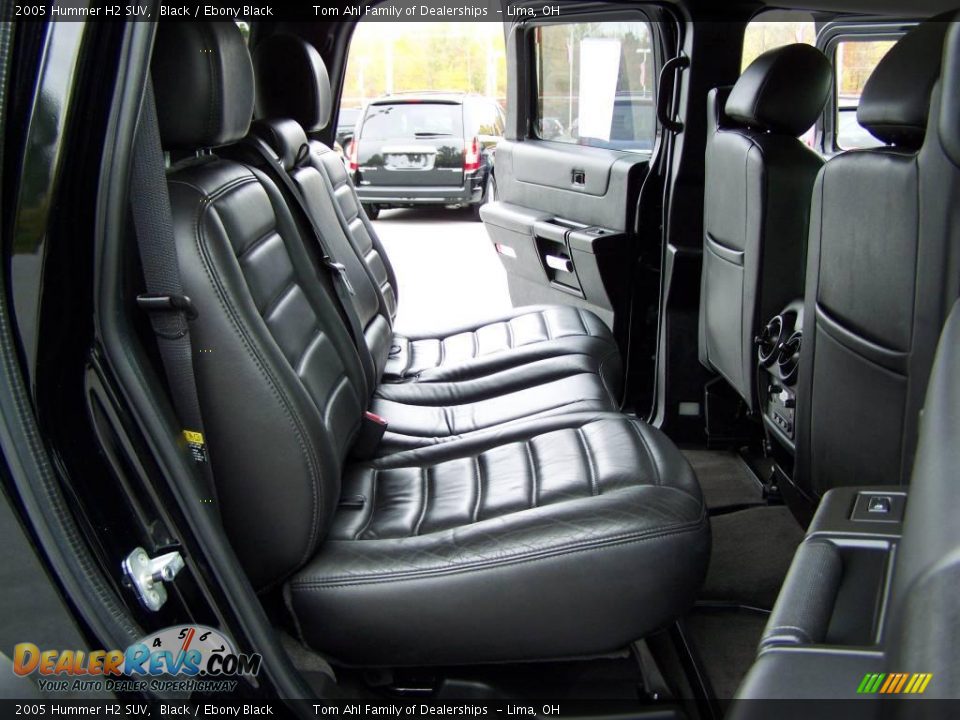 2005 Hummer H2 SUV Black / Ebony Black Photo #14