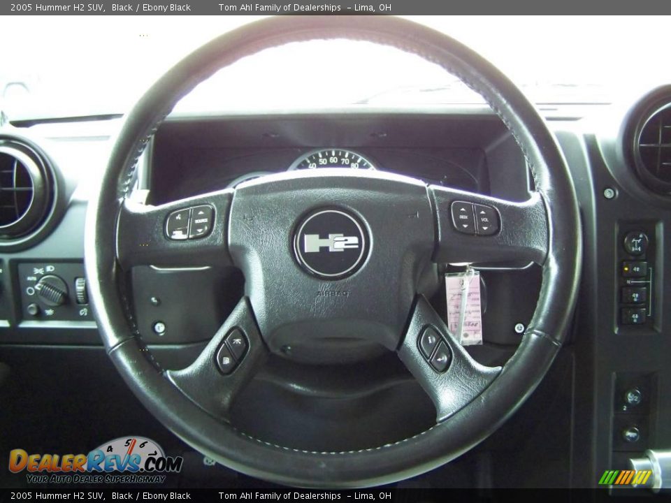 2005 Hummer H2 SUV Black / Ebony Black Photo #21