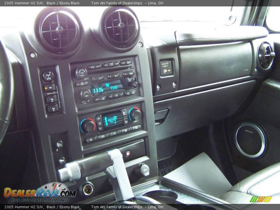 2005 Hummer H2 SUV Black / Ebony Black Photo #22