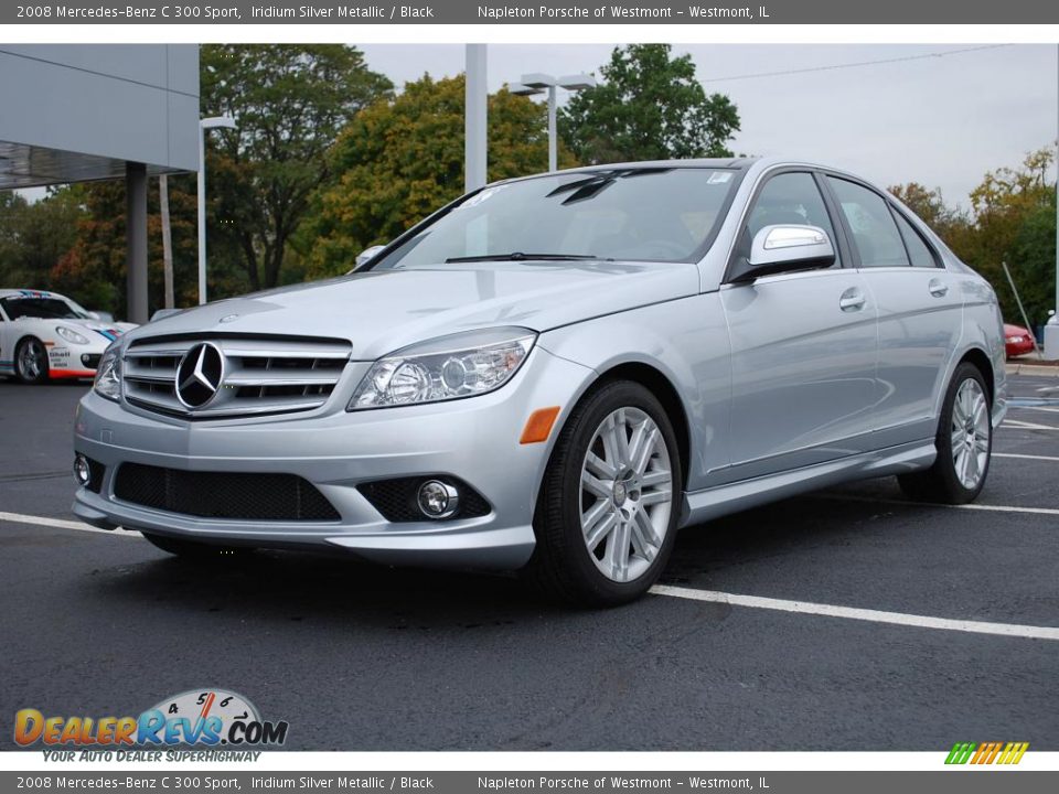 2008 Mercedes-Benz C 300 Sport Iridium Silver Metallic / Black Photo #1