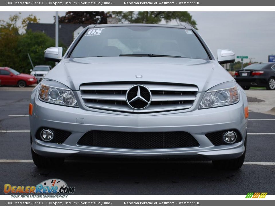 2008 Mercedes-Benz C 300 Sport Iridium Silver Metallic / Black Photo #2