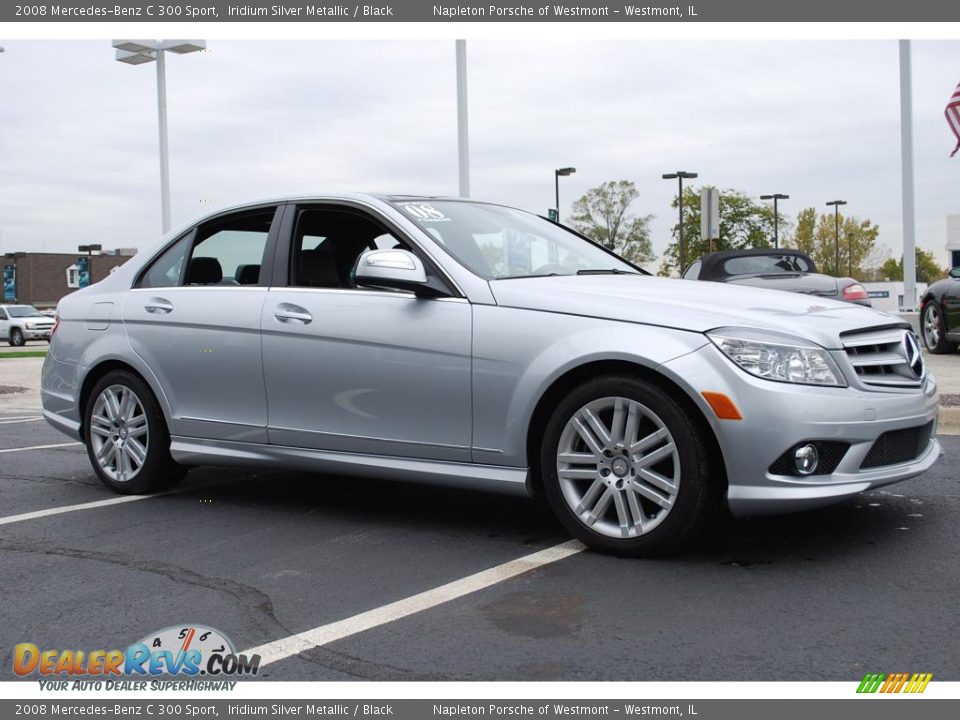 2008 Mercedes-Benz C 300 Sport Iridium Silver Metallic / Black Photo #3