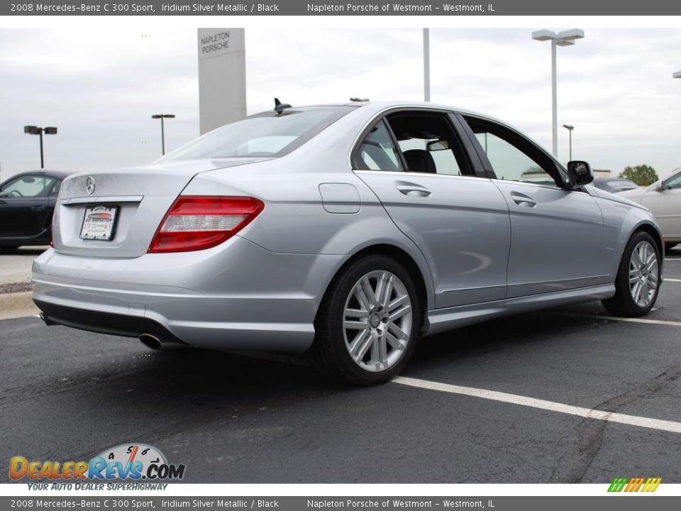 2008 Mercedes-Benz C 300 Sport Iridium Silver Metallic / Black Photo #5