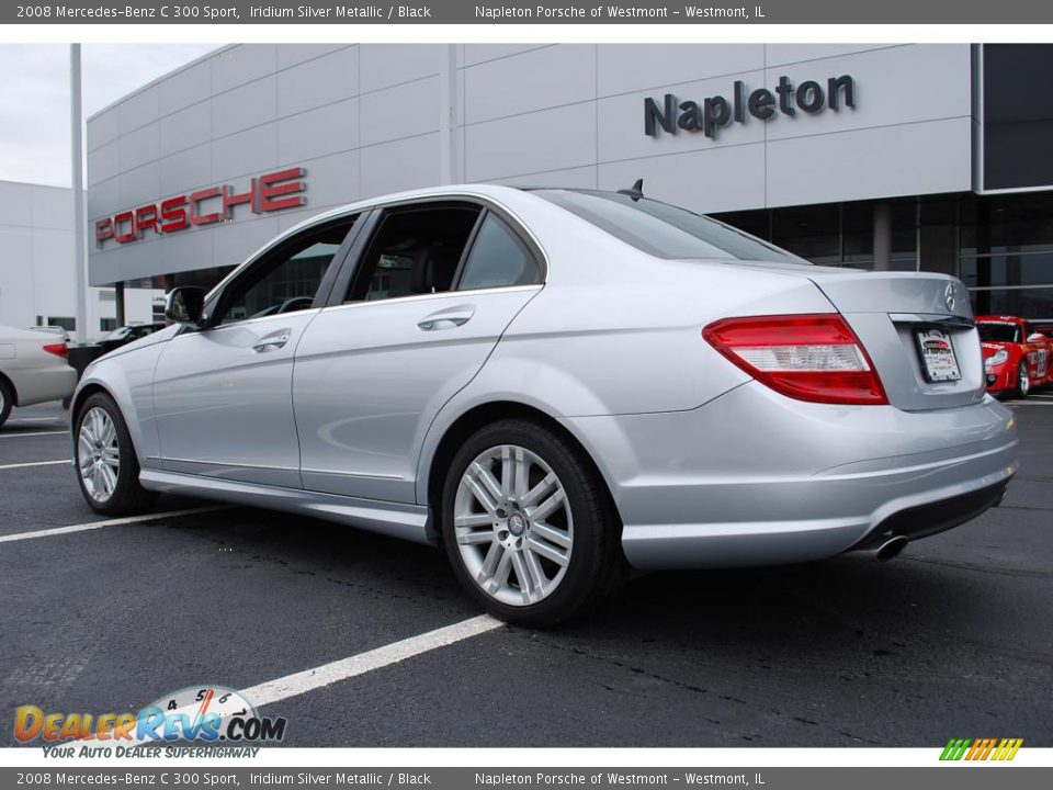 2008 Mercedes-Benz C 300 Sport Iridium Silver Metallic / Black Photo #7