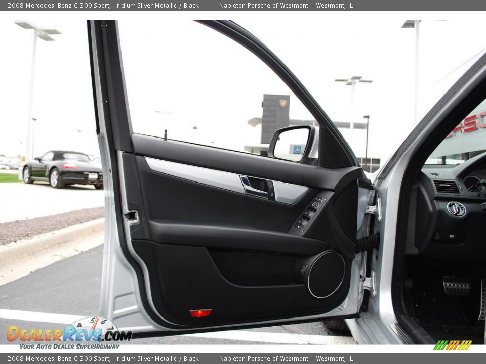 2008 Mercedes-Benz C 300 Sport Iridium Silver Metallic / Black Photo #10