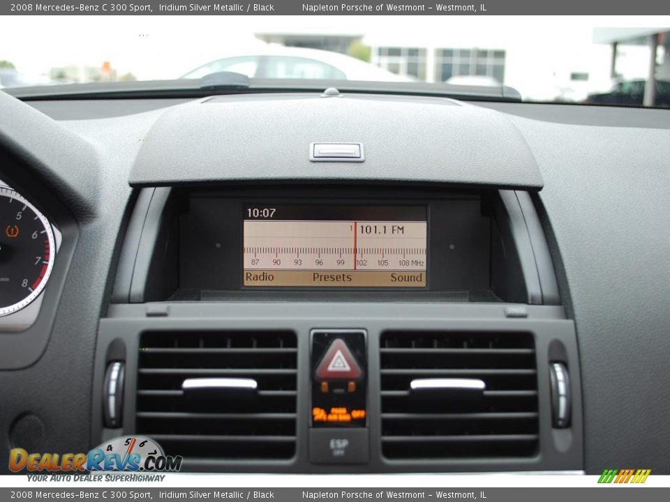 2008 Mercedes-Benz C 300 Sport Iridium Silver Metallic / Black Photo #13