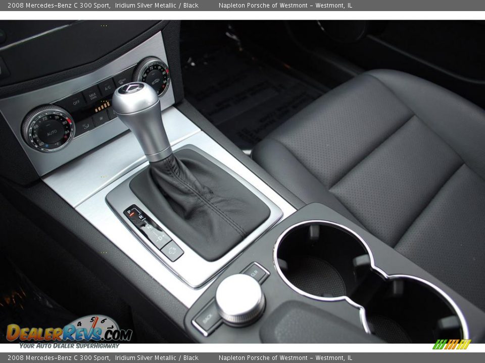 2008 Mercedes-Benz C 300 Sport Iridium Silver Metallic / Black Photo #15