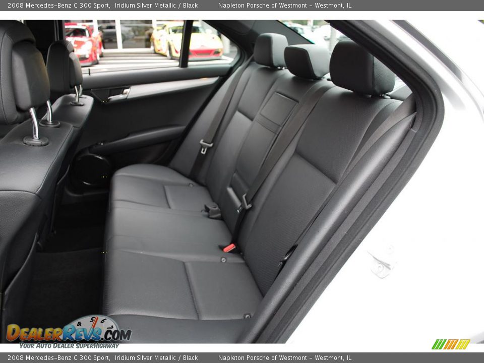 2008 Mercedes-Benz C 300 Sport Iridium Silver Metallic / Black Photo #16