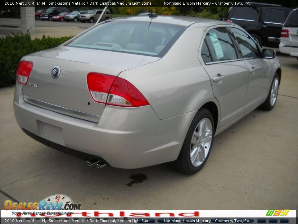 2010 Mercury Milan I4 Smokestone Metallic / Dark Charcoal/Medium Light Stone Photo #2