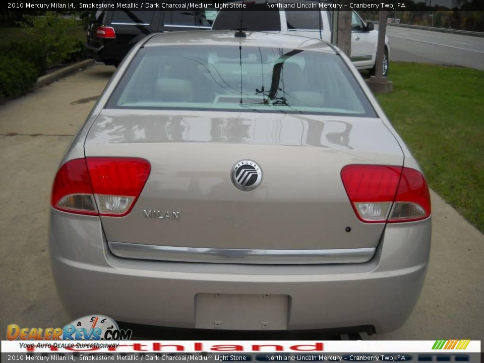 2010 Mercury Milan I4 Smokestone Metallic / Dark Charcoal/Medium Light Stone Photo #3