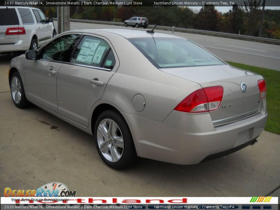 2010 Mercury Milan I4 Smokestone Metallic / Dark Charcoal/Medium Light Stone Photo #4