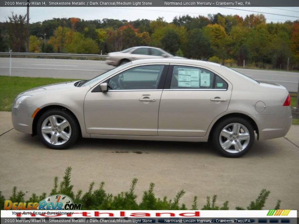 2010 Mercury Milan I4 Smokestone Metallic / Dark Charcoal/Medium Light Stone Photo #5