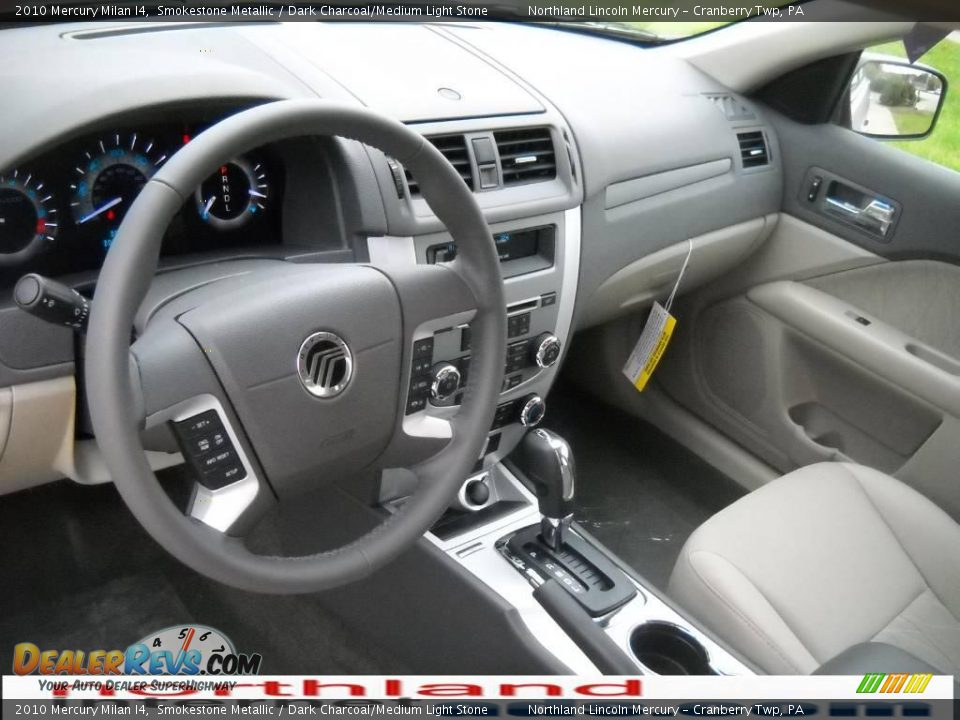 2010 Mercury Milan I4 Smokestone Metallic / Dark Charcoal/Medium Light Stone Photo #7